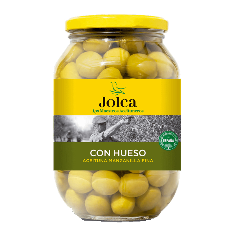 Imagen de ACEITUNA JOLCA CON HUESO MANZANILLA