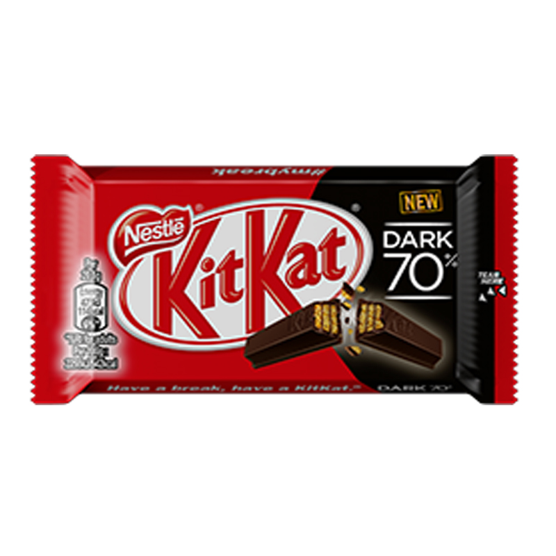 Imagen de KIT KAT CHOCOLATE NEGRO 70%