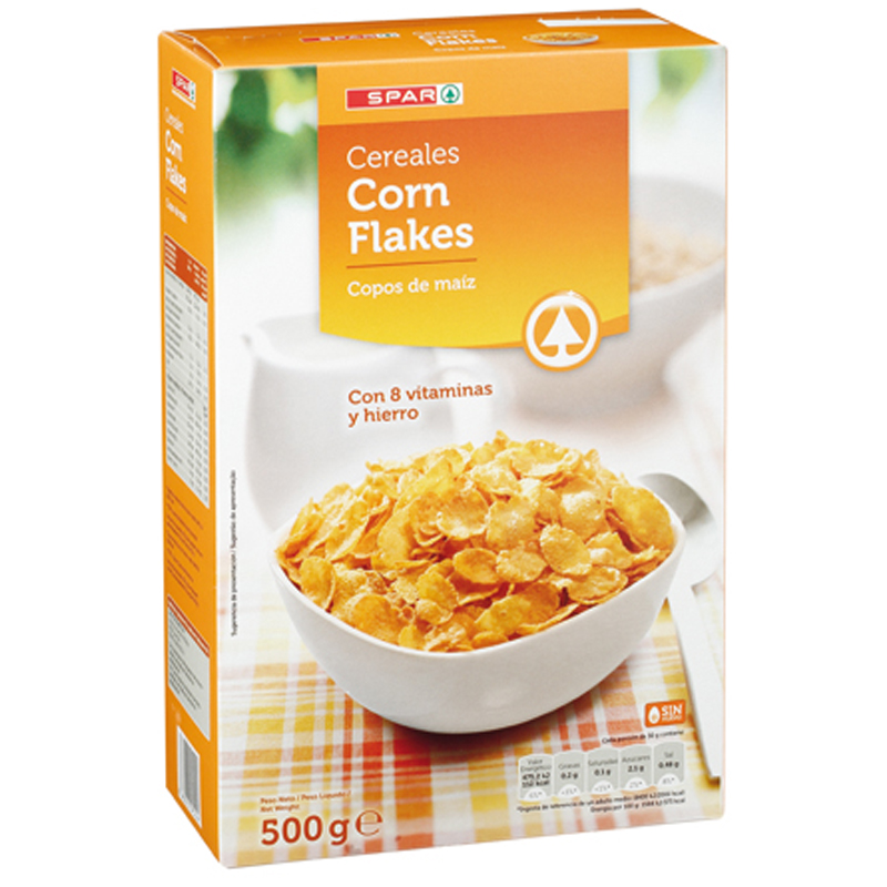 Imagen de CEREALES CORN FLAKES SPAR